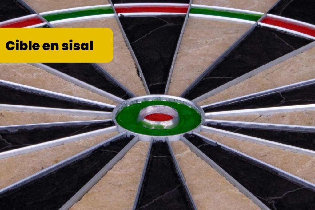 cible en sisal