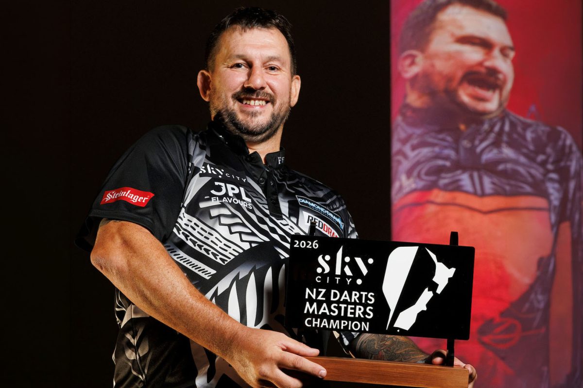 Jonny Clayton triomphe à Auckland au New Zealand Darts Masters Une victoire appréciée, rendez-vous l’année prochaine pour la finale !
